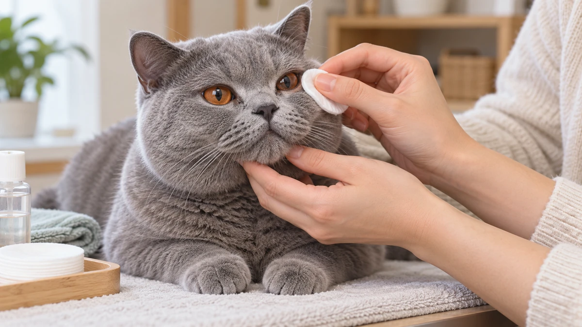 British Shorthair kedi — bakım ve tımar